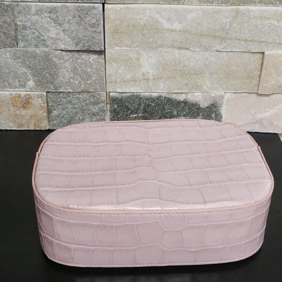 🎁 Pop & Suki Croc Embossed Bigger Leather Camera Bag - Picture 9 of 12